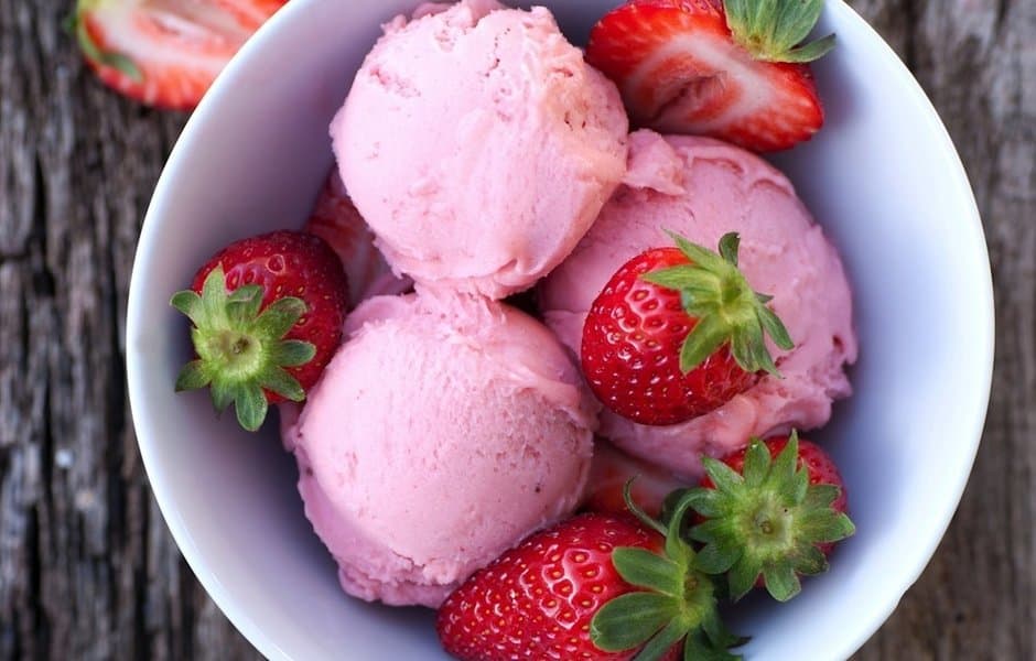 Замороженный сок мороженое