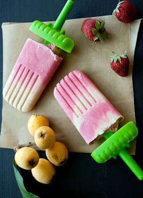  Фруктовый замороженный сок мороженое